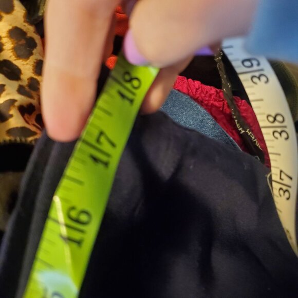 Eileen Fisher Navy Blue Slim Leg Elastic Waist Pull On Womens Slacks Dress Pants - Picture 7 of 9